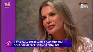 Katia Aveiro declarase a Cristiano Ronaldo «Que sorte e privilégio que a minha família teve» [upl. by Ahseal]