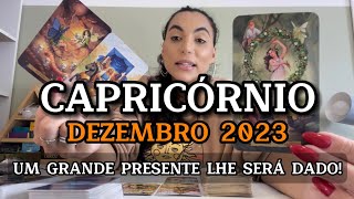 ♑️CAPRICÓRNIODEZEMBRO23  Seus Esforços Serão Recompensados [upl. by Nerrej]