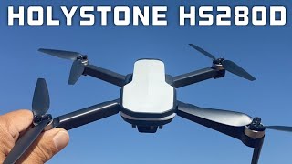 Holystone HS 280D Review and Test Flight [upl. by Aron119]