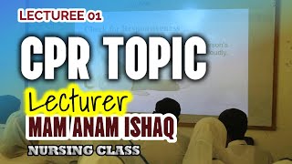 Lecture 1 CPR Topic  Lecturer Mam Anum Ishaq  Ayan group of Colleges [upl. by Anett]