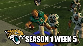 MY HEAD HURTING  MADDEN 07 JAGS FRANCHISE [upl. by Anikehs484]