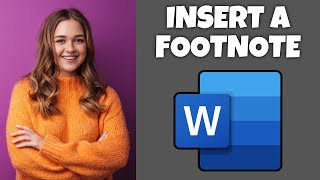 How To Insert A Footnote In Microsoft Word  Step By Step Guide  Microsoft Word Tutorial [upl. by Aras]