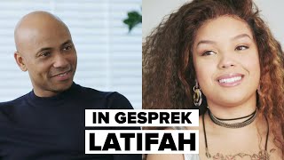 LATIFAH praat openhartig met HUMBERTO over HAAR VADER RAPPEN IN HET FRANS en ANOUK  IN GESPREK [upl. by Ndnarb]