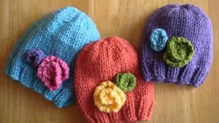 Knitting Pattern Ideas Free Baby Hats Knitting Pattern Romance [upl. by Nire]