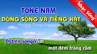 Dòng sông và tiếng hát karaoke nhạc sống [upl. by Abbotson]