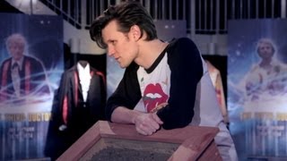 Matt Smith Visits the Doctor Who Experience in Cardiff  Doctor Who [upl. by Armillas]