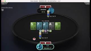 Limitless vs Stefan11222 29321 Pokerstars 50100 HIGHLIGHTS [upl. by Resa]