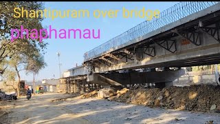 Shantipuram Railway🛤️ crossing pr Ab jaam nhi Lagega  shantipuram over bridge work update  vlog [upl. by Evannia]