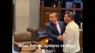 Allan Peter Cayetano Vs Miguel Zubiri [upl. by Inoliel318]