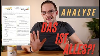 Nur 5 Schritte zur perfekten Analyse [upl. by Oria]