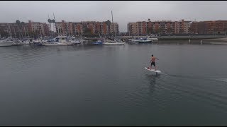 DIY Electric Hydrofoil Part 12  Test Ride 2 Success [upl. by Anderea553]