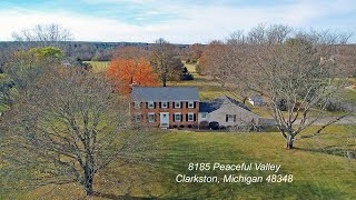 8185 Peaceful Valley Clarkston Michigan [upl. by Martainn]