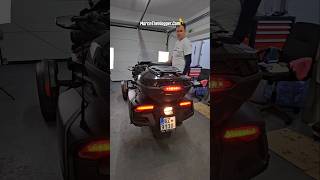 Part 2  CanAm Spyder RT Needs Some Upgrades  Topcase Light moto martinthevlogger canamspyder [upl. by Quita]