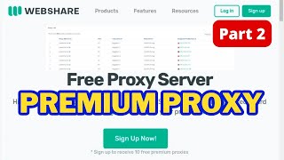 Free Proxy List 2023 Part2  How to get a Free Premium Proxy List  Free Proxy Website 2023 [upl. by Brinkema]