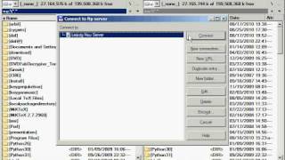 FTP connection with Total Commander [upl. by Jaan]