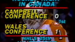 1983 NHL All Star Game from Nassau Coliseum CBC [upl. by Way]