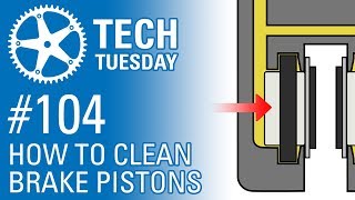 How To Clean Hydraulic Brake Pistons  Tech Tuesday 104 [upl. by Euqinahs784]