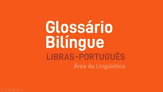 Glossário Bilíngue 2023 [upl. by Mike]