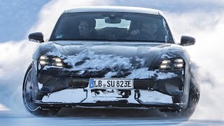 NEW Porsche Taycan FACELIFT 2025  Final Intensive Testing [upl. by Fabiola]