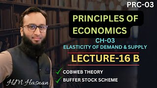 PRC03 Economics l CH03 l LECTURE16B l Cobweb Theory  Buffer Stock Scheme [upl. by Notlih364]