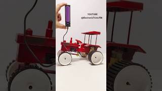 DiY 18650 Lithium battery charger powered by tractor  Remote Control tractor  DC Motor Life Hacks [upl. by Rosemaria]