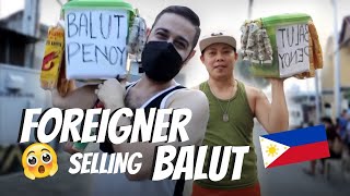 🇵🇭 Foreigner Selling Balut In The Philippines  Arab Mates ft BetterDanVlogs [upl. by Timotheus]