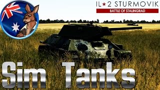 IL2 Battle of Stalingrad  Sim Tanks [upl. by Mimi]