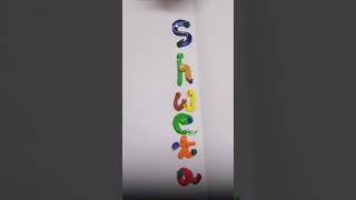 Thread drawing 😱Thread painting 🎨artviralvideotrandinglikesubscribeshortsvideoytshorts [upl. by Etnaled]