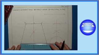 DISEGNO DI UN TRAPEZIO ISOSCELE 270 [upl. by Ahtanaram]