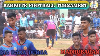 Amajing Football PenaltyMa Bana Durga Vs Madhubagan FCBarkote Football TurnamentAgnes Bara [upl. by Calendre]