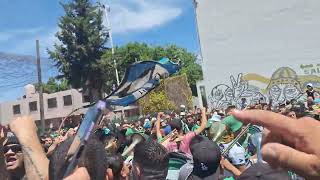 previa la gloriosa banda de chicago vs racing de cordoba 🥳💚🖤 [upl. by Kellsie]