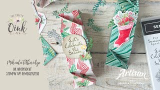 Sentimental Christmas  Twist and Close Cracker tutorial [upl. by Rialb]