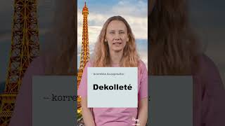 Korrekte Aussprache französische Wörter [upl. by Eulalia]