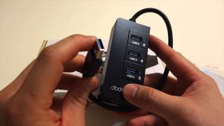 dodocool DC06 Review  USB 30 Hub with Gigabit Ethernet Adapter [upl. by Aivatan366]