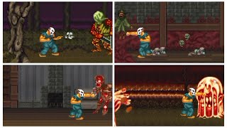 SPLATTERHOUSE  ALL BOSSES JAVA [upl. by Windy704]