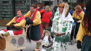 Narren Markdorf 260217 4K Markdorf 2017 Faschingsumzug Fasnet Bodensee [upl. by Mick]