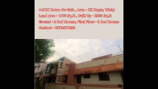 4BHK House for Sale Area  KK Nagar Trichy Larea  1875 Sqft Built Up  2600 Sqft 158 Crores [upl. by Nahsar433]