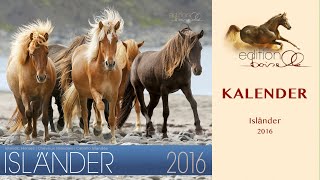 Kalender Isländer 2016 [upl. by Oinegue]