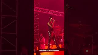 Wizkid performing Ginger Ft Burna Boy in Dominica [upl. by Anagrom526]