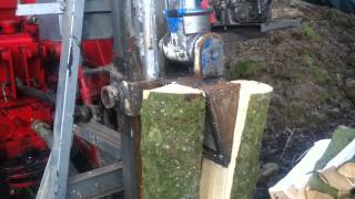 Fendage de bois 2015 avec ih 844 [upl. by Atsyrc]