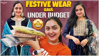 Festive Weat Kurti Sets Under Budget  Wow Collection 😱😱  Heavenly Homemade [upl. by Shoifet89]