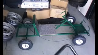 The second go kart I made Go kart homemade go kart made from scratch go kart DIY go kart making [upl. by Nauq138]