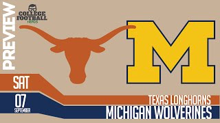 Michigan vs Texas Preview Is Elite Defense Enough College Football 2024 [upl. by Monto]