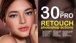 FREE PHOTOSHOP RETOUCHING ACTION LIKE AI [upl. by Chrissie]