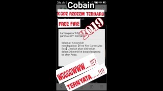 kode redeem free fire 2019 ternyata [upl. by Lordan]