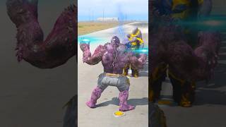 MCU ABOMINATION VS THANOS KILLINGS CHALLENGES 21 shorts [upl. by Zetta]