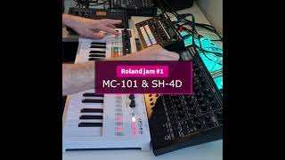 MC101 amp SH4D Jam 1 [upl. by Fanya618]