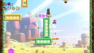 Wall Climb Jump 1 100 All Coins and Wonder Seeds Super Mario Bros Wonder [upl. by Aspasia]