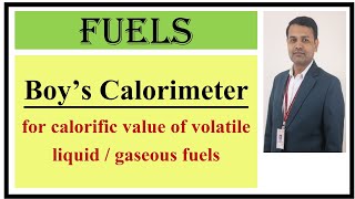 Boys Calorimeter for calorific value of gaseous fuels I Engineering Chemistry [upl. by Capps]