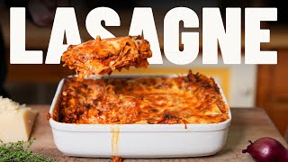 Das GEHEIMNIS hinter der perfekten LASAGNE [upl. by Foley]